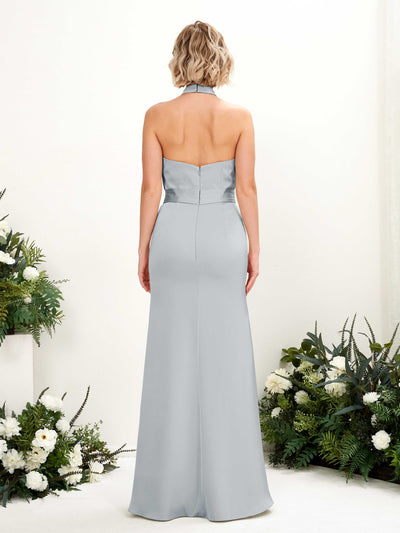 Carlyna Robe sirène licou longueur ras du sol Bleu Bébé #couleur_bleu-b-b