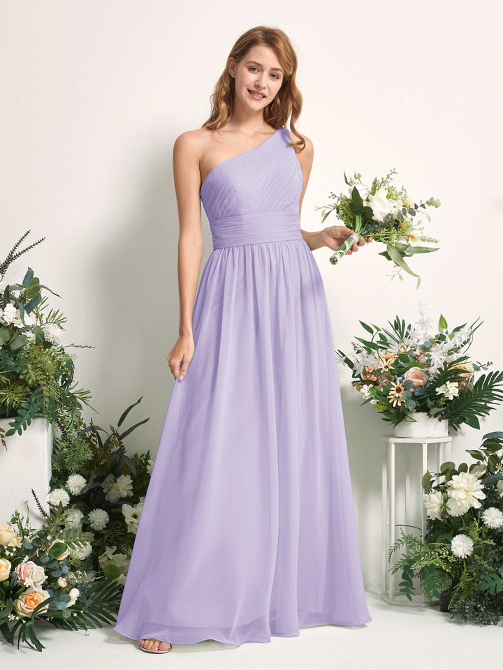 Carlyna Robe Trapèze Asymétrique Longueur ras du sol Mousseline Demoiselle d&