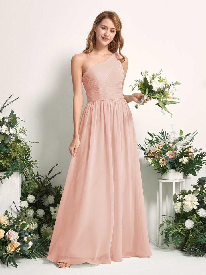 Carlyna Robe Trapèze Asymétrique Longueur ras du sol Mousseline Demoiselle d&