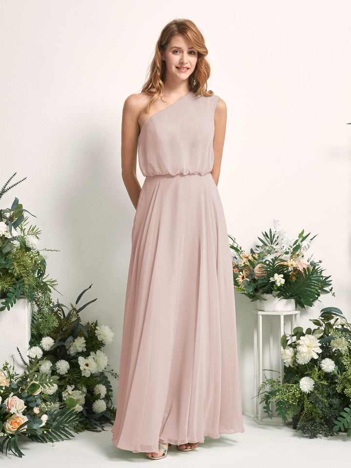 Carlyna Robe Trapèze Asymétrique Longueur Sol Robes de Demoiselle d&