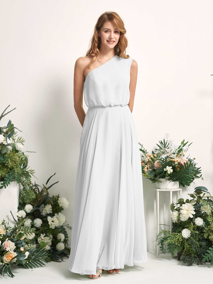 Carlyna Robe Trapèze Asymétrique Longueur Sol Robes de Demoiselle d&