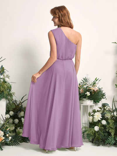 Carlyna Robe Trapèze Asymétrique Longueur Sol Robes de Demoiselle d'Honneur Brume Orchidée #couleur_brume-orchid-e