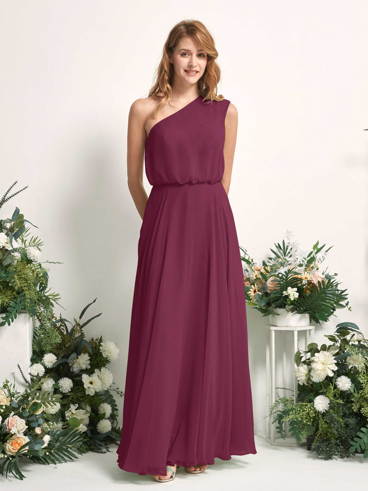 Carlyna Robe Trapèze Asymétrique Longueur Sol Robes de Demoiselle d&