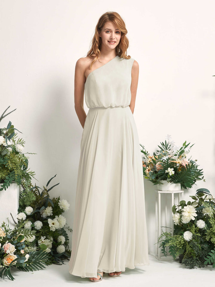 Carlyna Robe Trapèze Asymétrique Longueur Sol Robes de Demoiselle d&