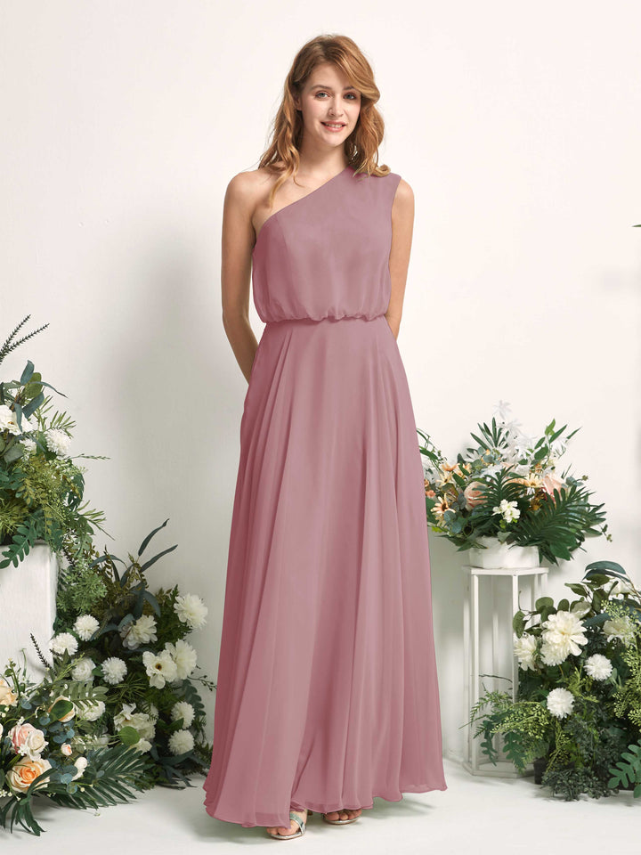 Carlyna Robe Trapèze Asymétrique Longueur Sol Robes de Demoiselle d&