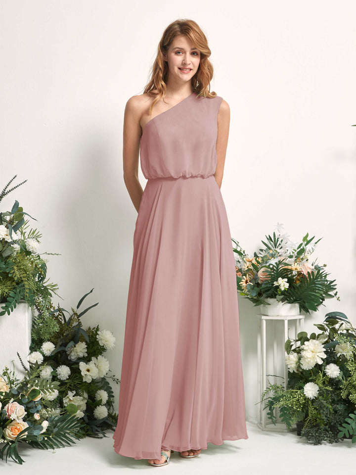Carlyna Robe Trapèze Asymétrique Longueur Sol Robes de Demoiselle d&
