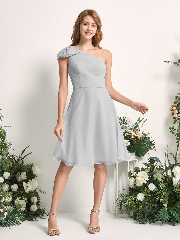 Carlyna Trapèze Décolleté Asymétrique Patineuse Robes de demoiselle d&