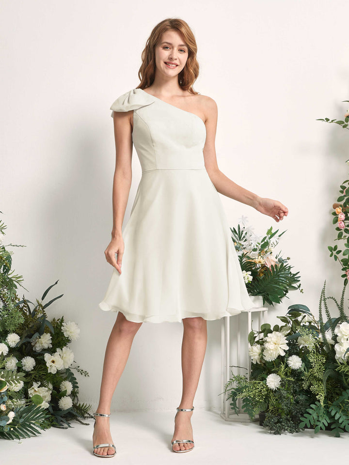 Carlyna Trapèze Décolleté Asymétrique Patineuse Robes de demoiselle d&