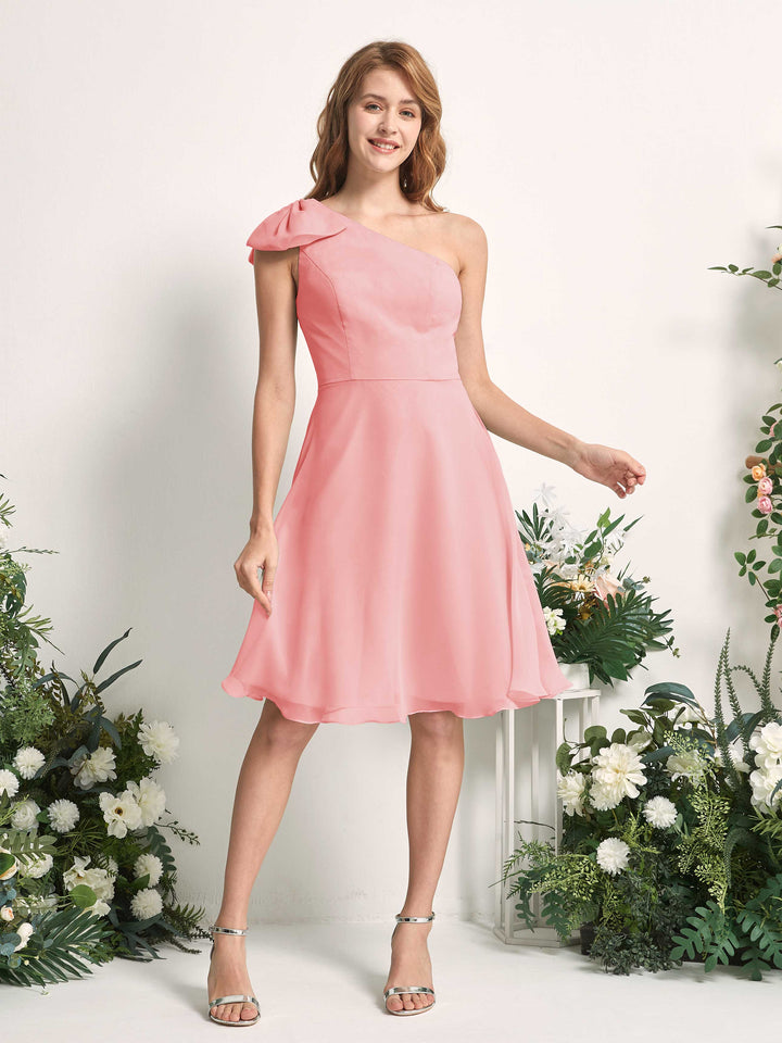 Carlyna Trapèze Décolleté Asymétrique Patineuse Robes de demoiselle d&